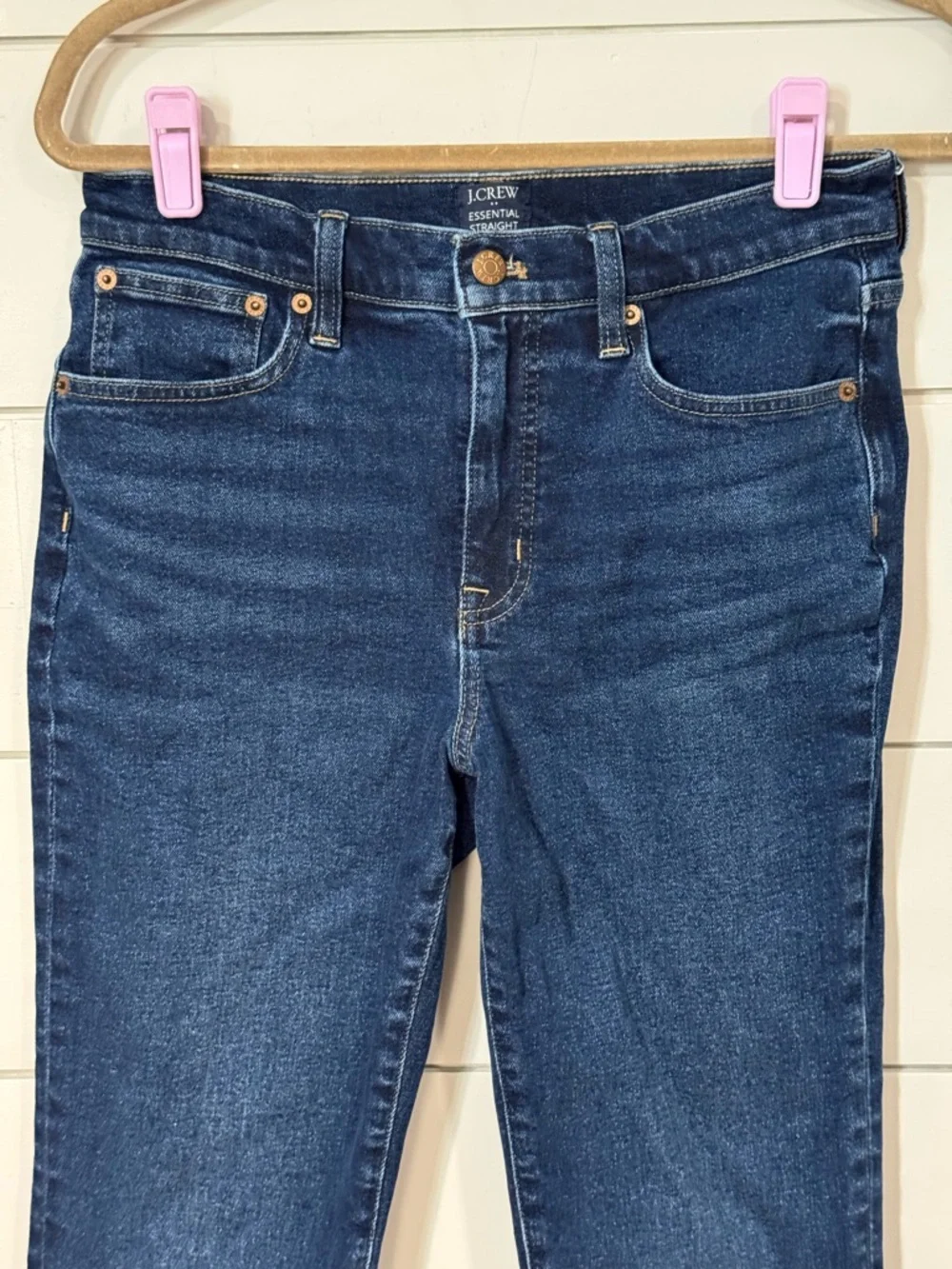 J Crew essential straight jean in all-day stretch size 28 - Picture 5 of 9